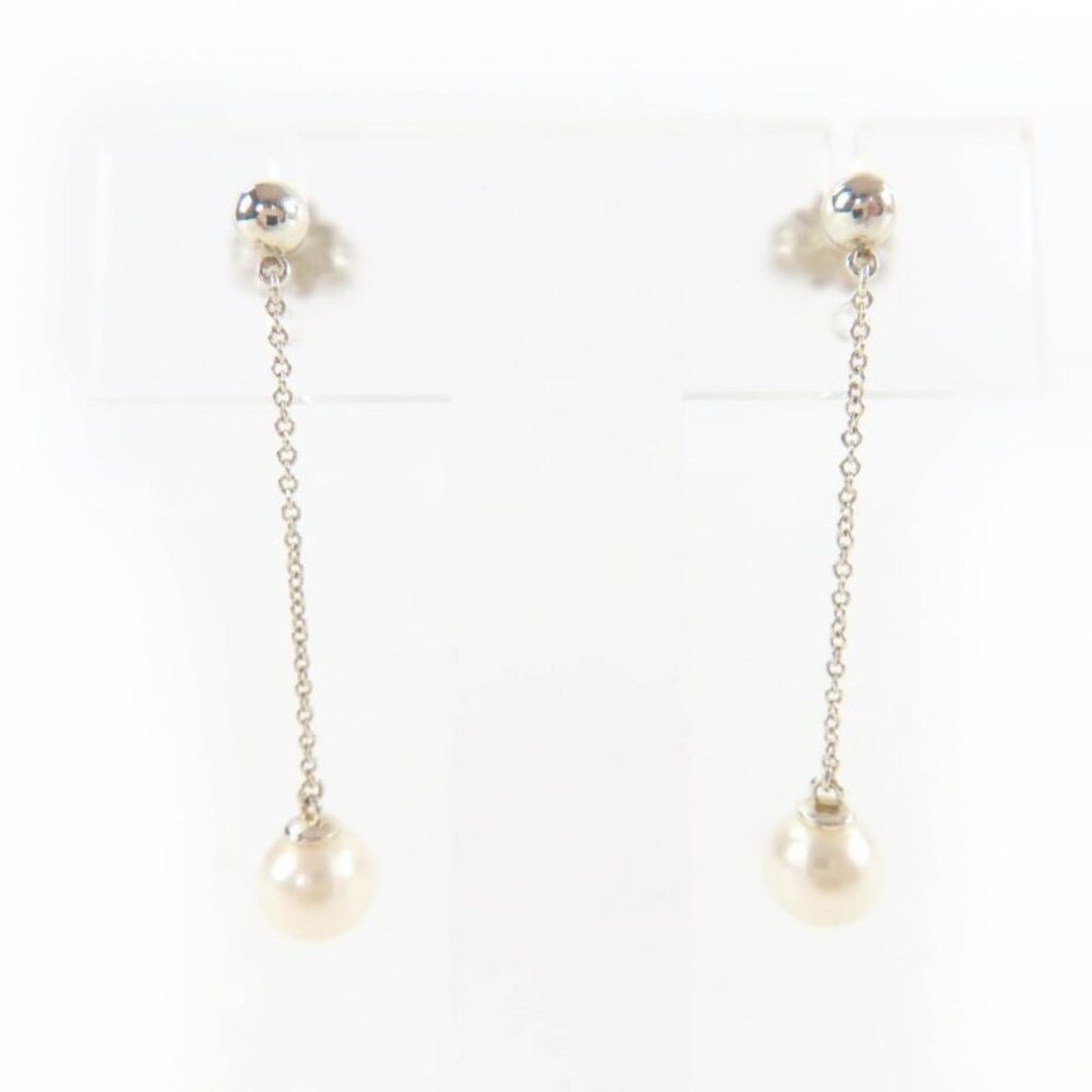 Tiffany & Co. 925 Fresh Water Pearl Ziegfeld Collection Drop Earrings